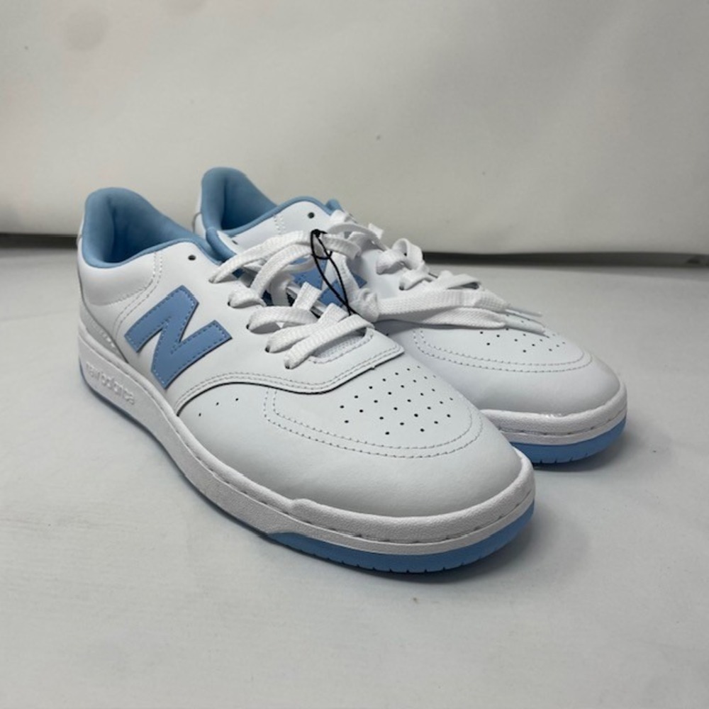 New Balance BB80 White Light Blue Men's Sneakers Size 11 BB80BLU Low Top Shoes